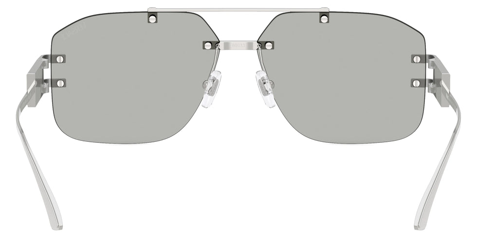 VERSACE VE2275 10008V 60 - Silver / Clear Mirrored Silver 80