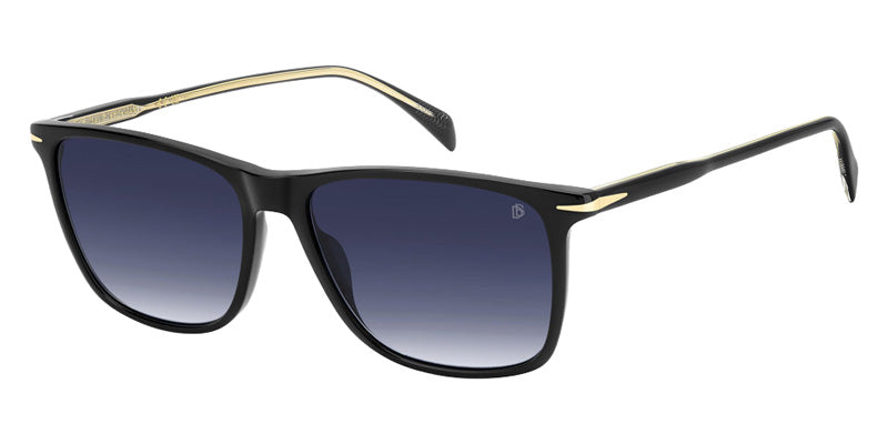 David Beckham FOS 7225/G 009Q 55 - Black / Blue Shaded #id:db1219sus080708_s:102105