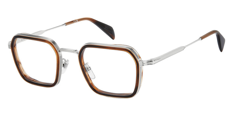 David Beckham HG 1419/US 0KB7 54 - Palladium Brown / Blue Mirrored #id:db1239g09ci2y_s:104105