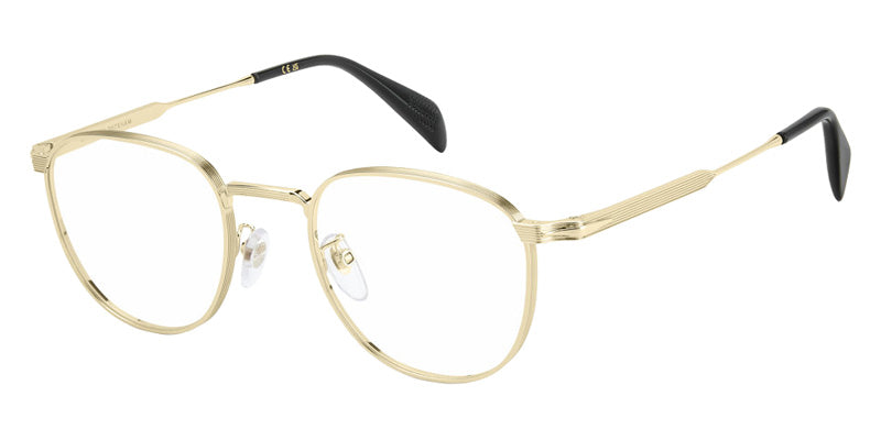 David Beckham DB 1241 0RHL2Y 49 - Gold Black #id:db12410rhl2y_s:102105