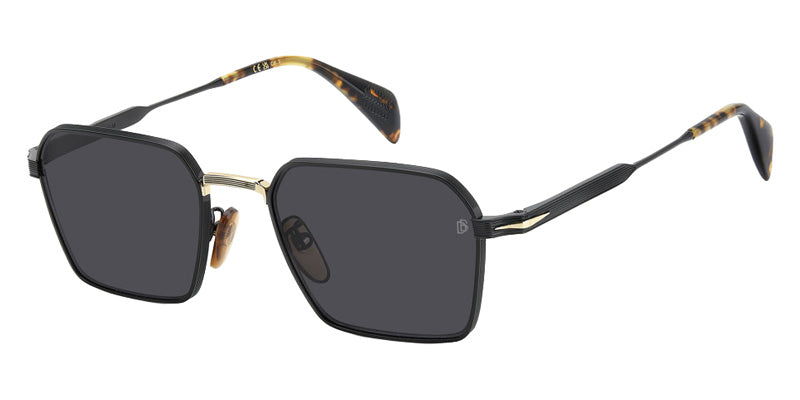 David Beckham HG 1425/US 0KB7 52 - Black Gold / Gray Antireflex #id:db1245s02m22k_s:100105