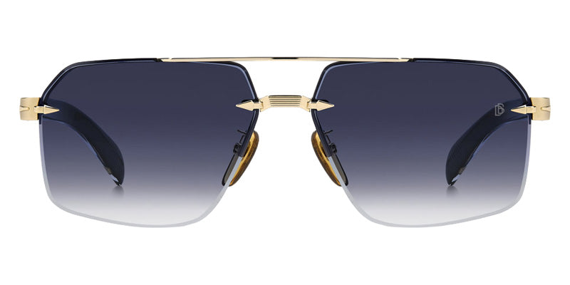 David Beckham JU 290/G 00ZA 55 - Gold Black / Blue Shaded Antireflex #id:db7170s0rhl84_s:104100