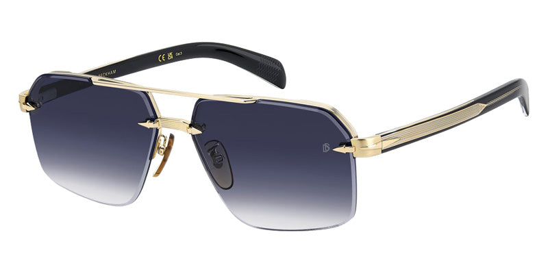 David Beckham JU 290/G 00ZA 55 - Gold Black / Blue Shaded Antireflex #id:db7170s0rhl84_s:104105