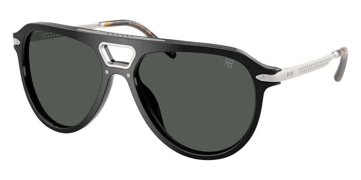 RALPH LAUREN RL8228U 500187 58 - Black/Semi Shiny Silver / Gray