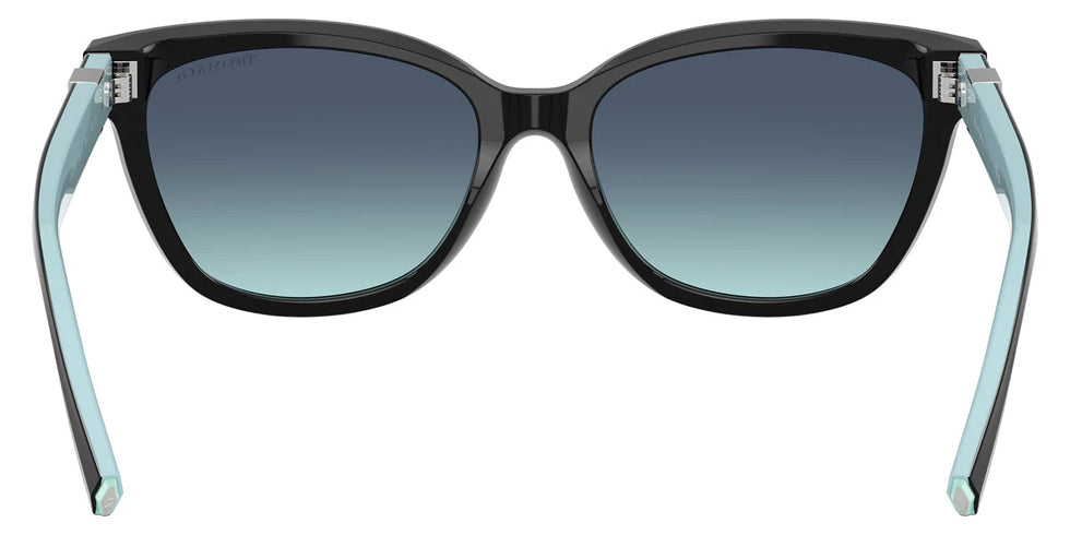 TIFFANY TF4237B 80019S 55 - Black on TIFFANY Blue / Azure Gradient Blue