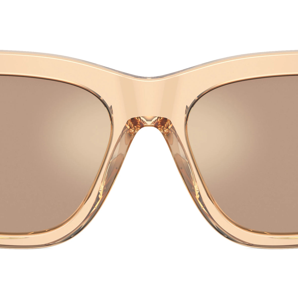 NEW BURBERRY women\'s be4424f 4116/87 square sunglasses in brown/dark grey lenses Burberry BE4424F Square Sunglasses | EyeOns.com main image 2