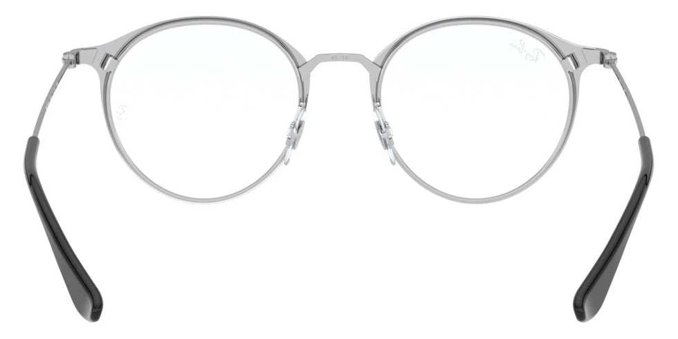 Ray-Ban RY1053 4064 45 - Black On Silver