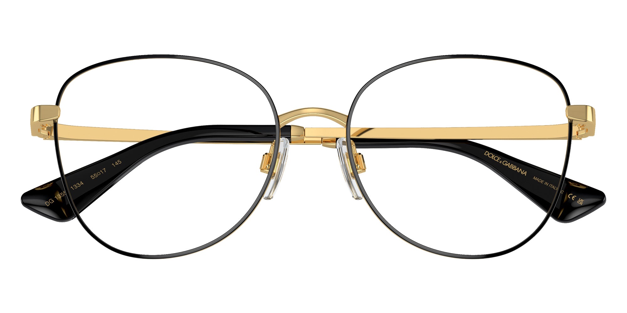 DOLCE & GABBANA DG1355 1334 53 - Gold/Black #id:dg13551334_s:100120