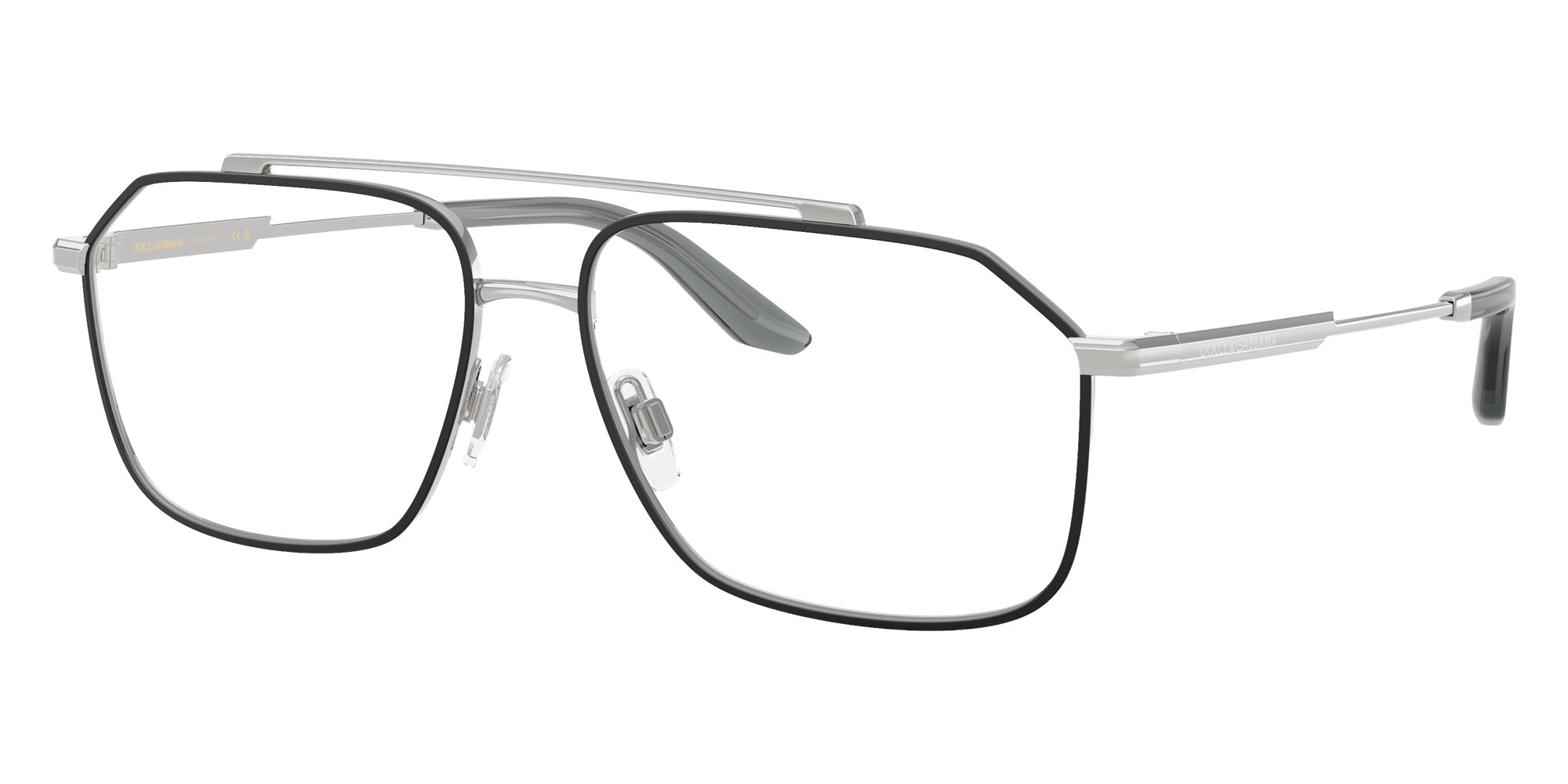 DOLCE & GABBANA DG1364 1324 56 - Silver/Matte Black #id:dg13641324_s:106105