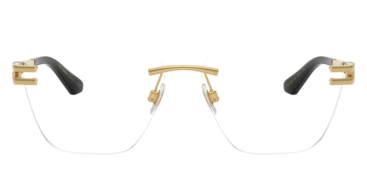 DOLCE&GABBANA DG1369 02 59 - Gold / Clear Blue Light Filter #id:dg136902_s:100100