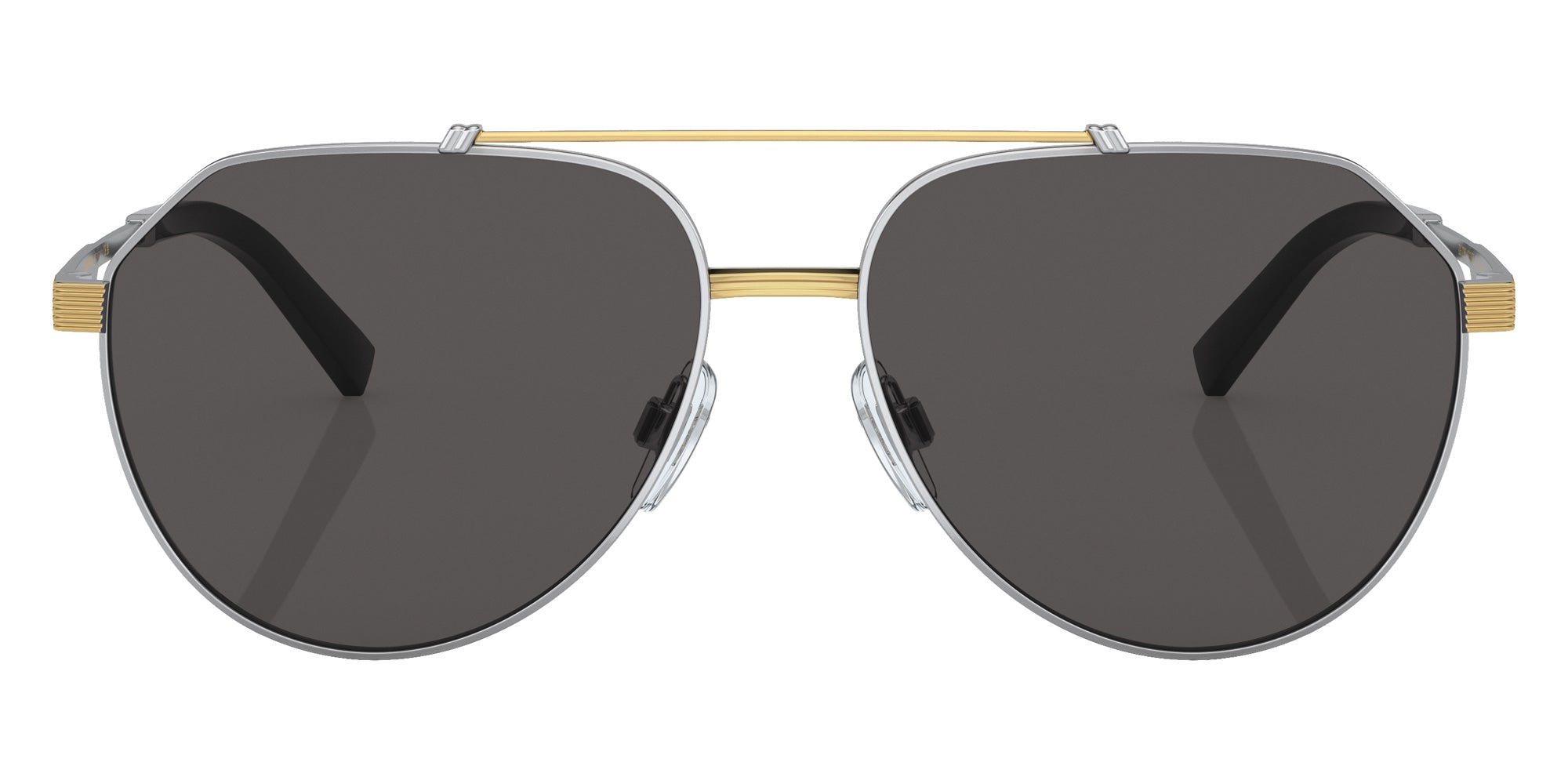 DOLCE & GABBANA DG2288 131387 59 - Silver/Gold / Dark Gray #id:dg2288131387_s:100100