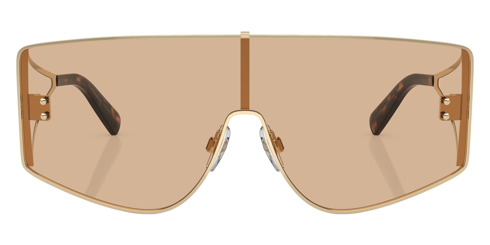 DOLCE & GABBANA DG2305 13655A 144 - Light Gold / Light Brown Mirrored Flash Gold #id:dg230513655a_s:100100