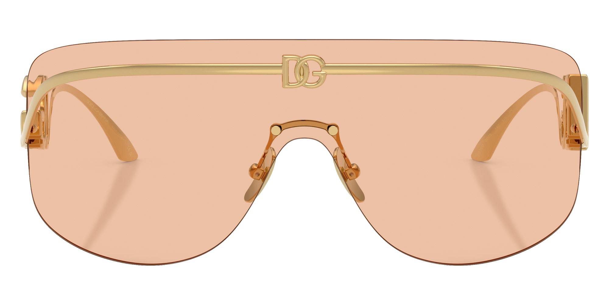 DOLCE & GABBANA DG2320 02/73 140 - Gold / Light Brown #id:dg23200273_s:100100