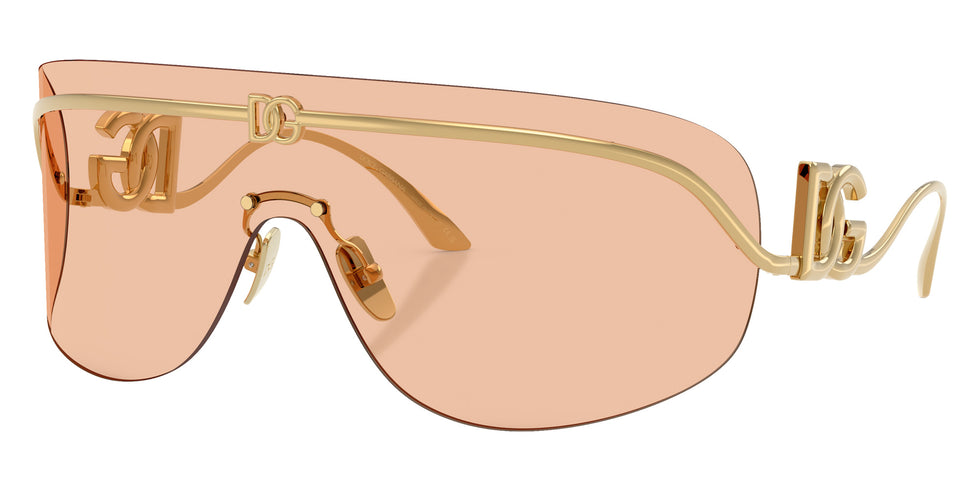 DOLCE & GABBANA DG2320 02/73 140 - Gold / Light Brown #id:dg23200273_s:100105