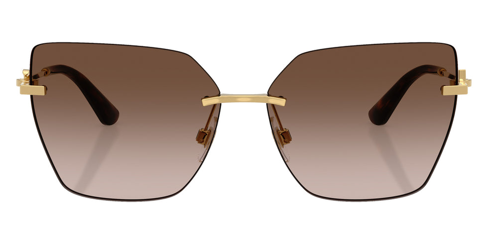 DOLCE & GABBANA DG2321 02/13 62 - Gold / Brown Gradient #id:dg23210213_s:100100