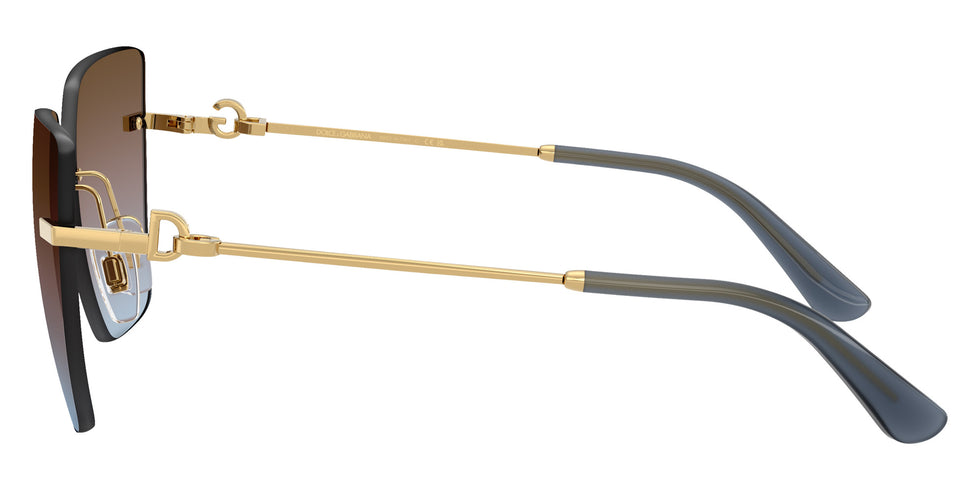 DOLCE & GABBANA DG2321 02/48 62 - Gold / Azure/Pink/Brown Gradient #id:dg23210248_s:102110