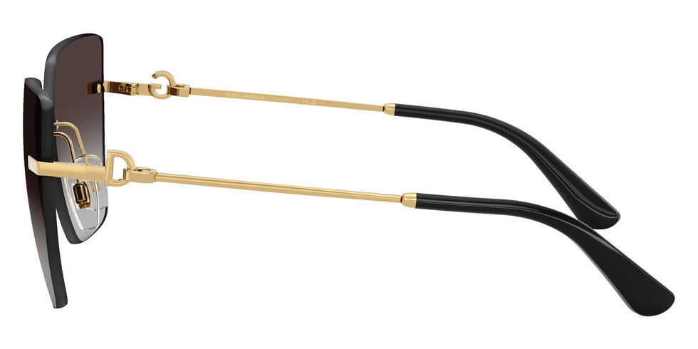 DOLCE & GABBANA DG2321 02/8G 62 - Gold / Gray Gradient #id:dg2321028g_s:104110