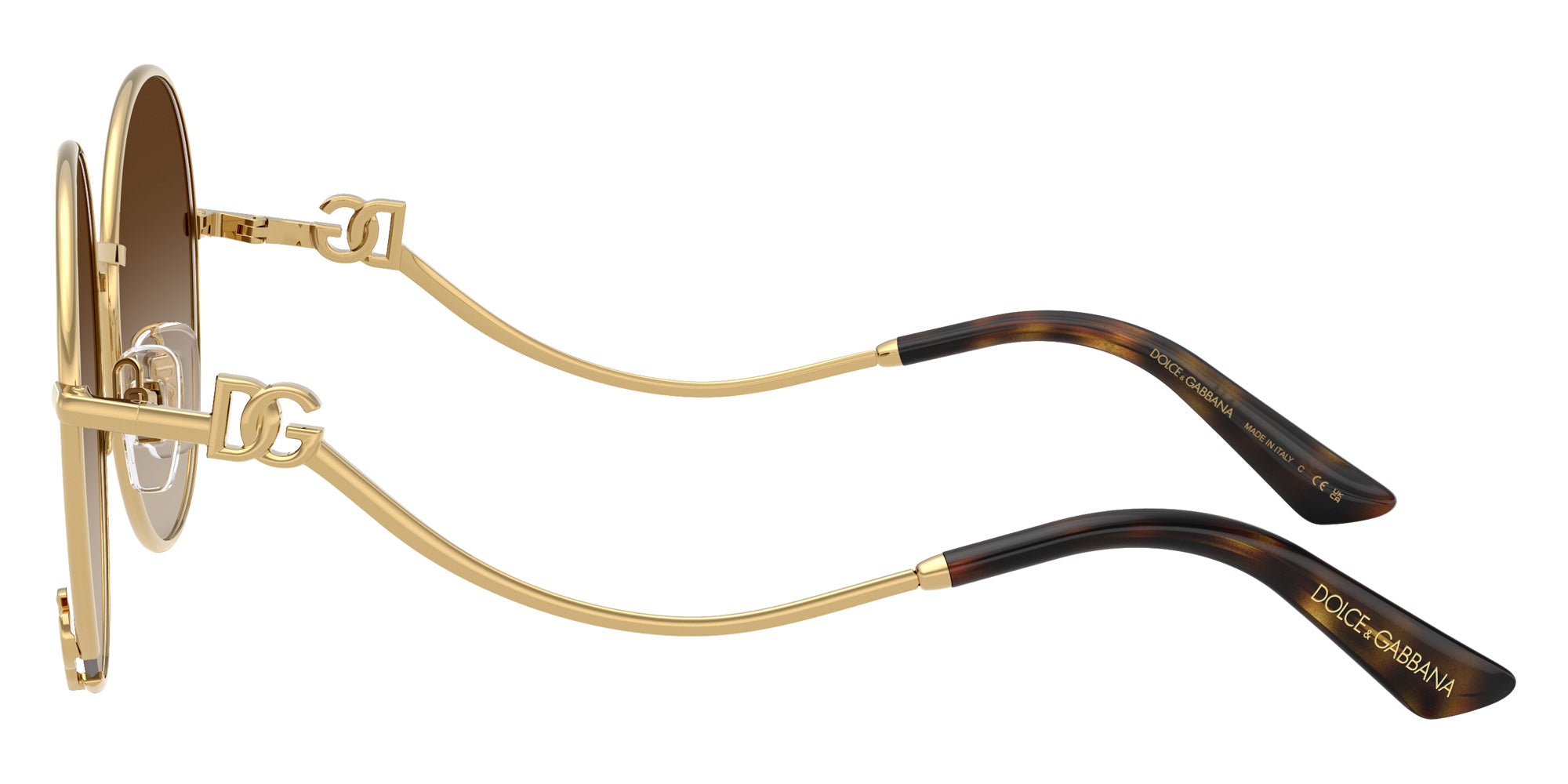 DOLCE & GABBANA DG2324 02/13 56 - Gold / Gradient Brown #id:dg23240213_s:100110