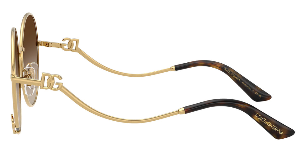 DOLCE & GABBANA DG2324 02/13 56 - Gold / Gradient Brown #id:dg23240213_s:100110