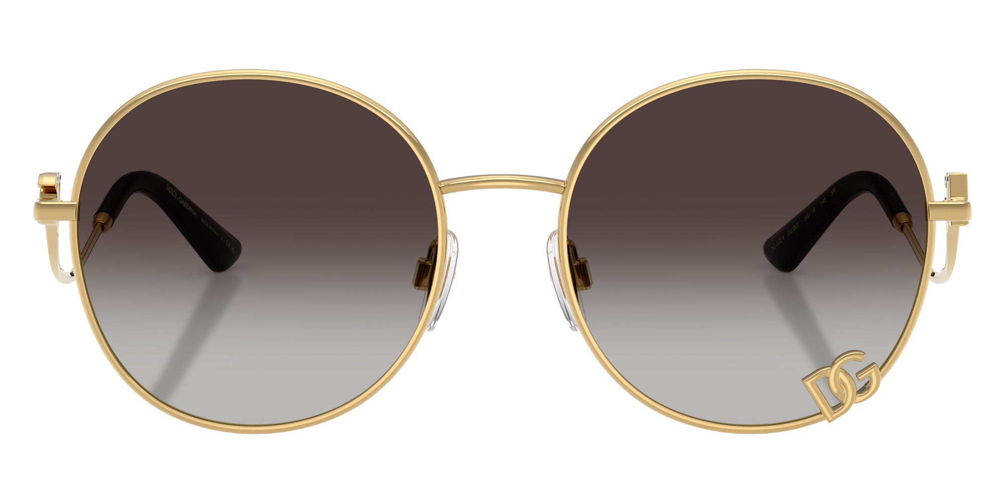 DOLCE & GABBANA DG2324 02/8G 56 - Gold / Gray Gradient #id:dg2324028g_s:102100