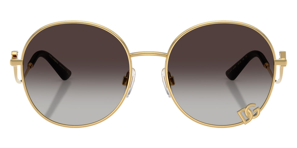 DOLCE & GABBANA DG2324 02/8G 56 - Gold / Gray Gradient #id:dg2324028g_s:102100