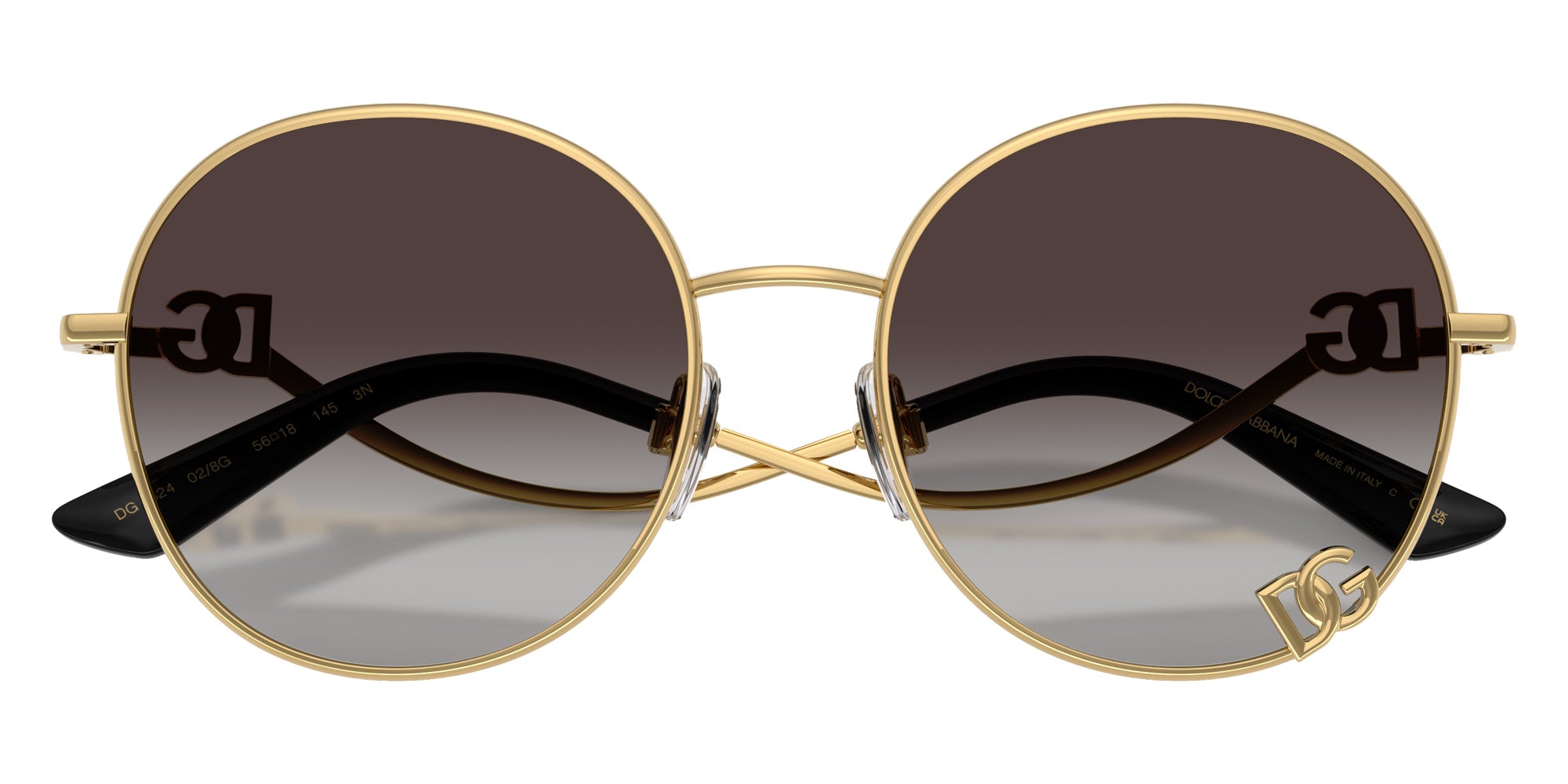 DOLCE & GABBANA DG2324 02/8G 56 - Gold / Gray Gradient #id:dg2324028g_s:102120
