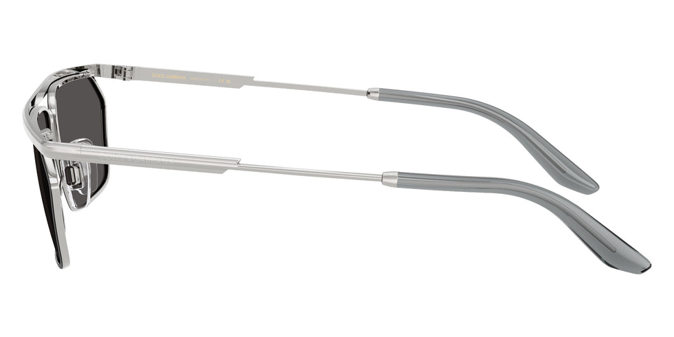 DOLCE & GABBANA DG2327 132487 60 - Silver/Matte Black / Dark Gray #id:dg2327132487_s:102110