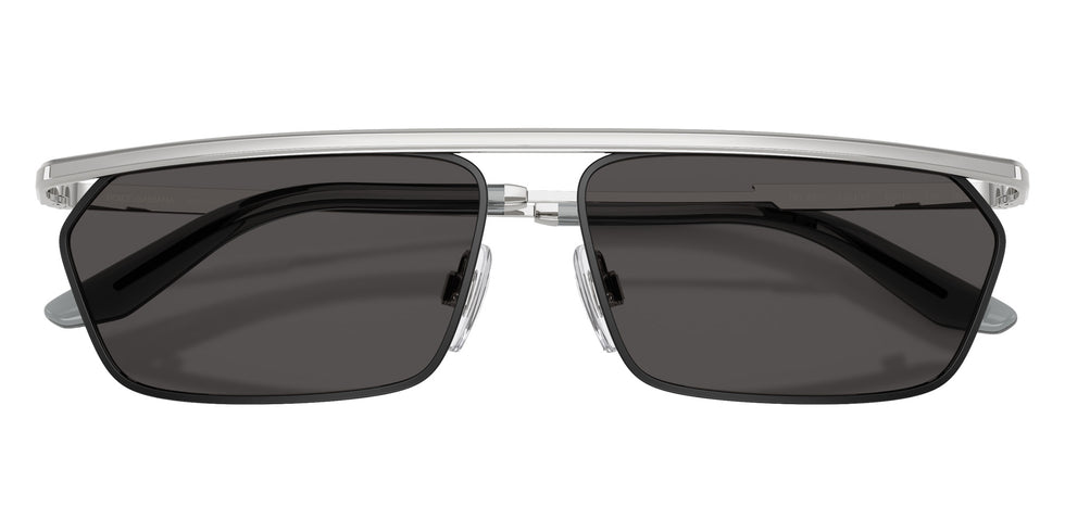 DOLCE & GABBANA DG2327 132487 60 - Silver/Matte Black / Dark Gray #id:dg2327132487_s:102120