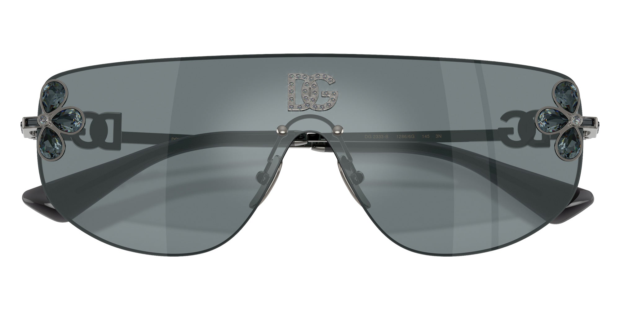 DOLCE&GABBANA DG2333B 12866G 138 - Dark Gunmetal #id:dg2333b12866g_s:106100