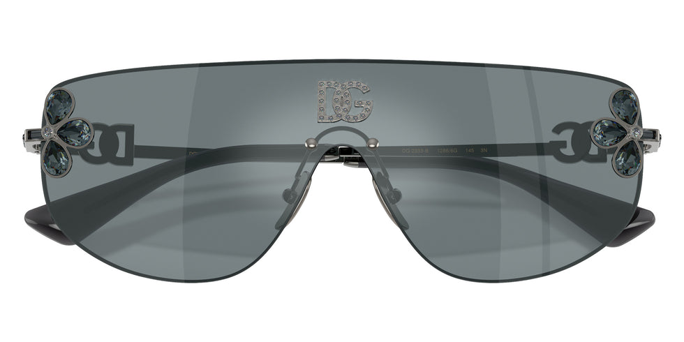 DOLCE&GABBANA DG2333B 12866G 138 - Dark Gunmetal #id:dg2333b12866g_s:106100