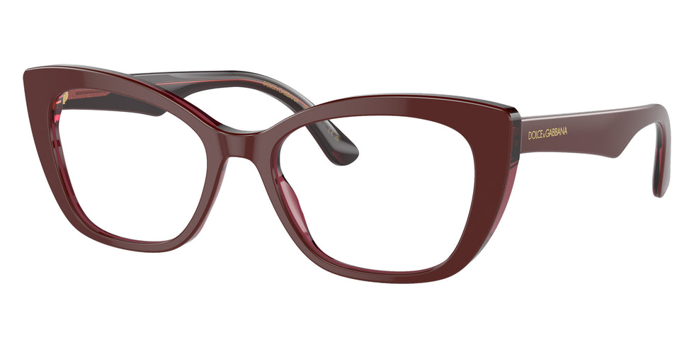 DOLCE & GABBANA DG3360 3247 54 - Bordeaux/Transparent Bordeaux #id:dg33603247_s:102105
