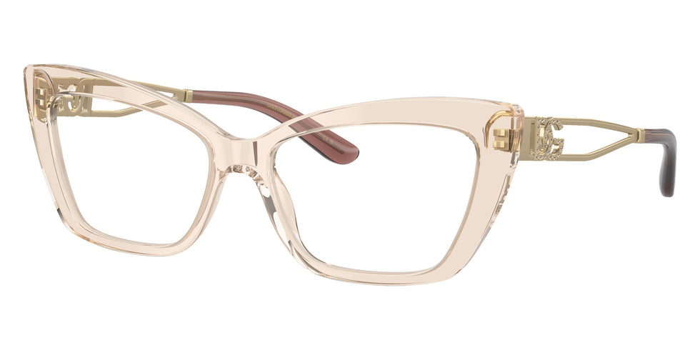 DOLCE & GABBANA DG3375B 3432 55 - Transparent Camel #id:dg3375b3432_s:100105