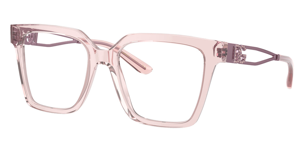 DOLCE & GABBANA DG3376B 3148 53 - Transparent Rose #id:dg3376b3148_s:100105