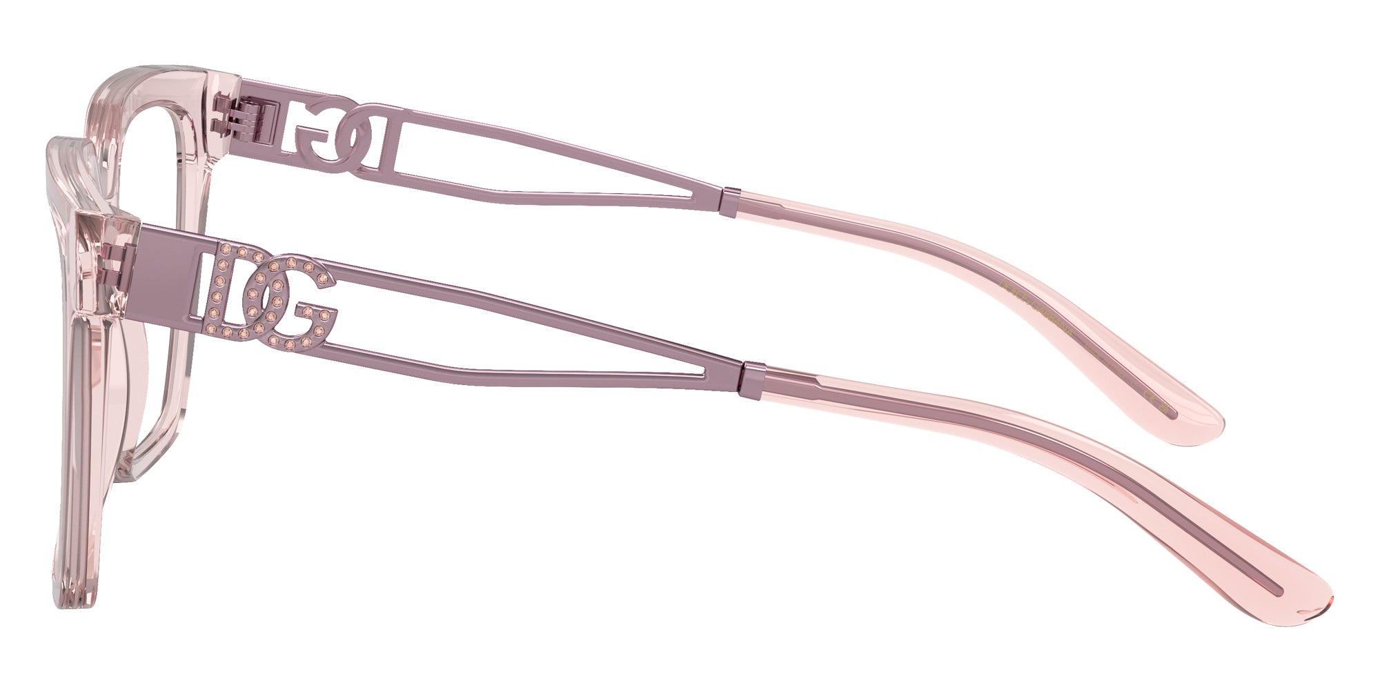 DOLCE & GABBANA DG3376B 3148 53 - Transparent Rose #id:dg3376b3148_s:100110