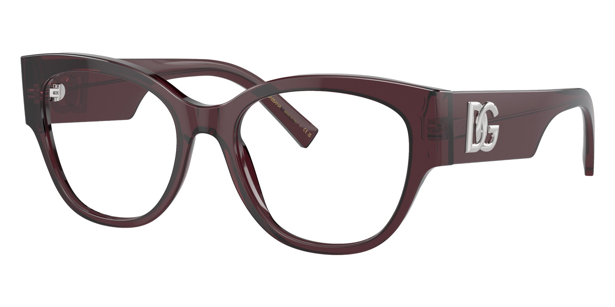 DOLCE & GABBANA DG3377 3045 53 - Transparent Violet #id:dg33773045_s:100105