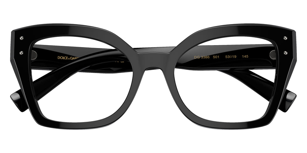 DOLCE & GABBANA DG3386 501 53 - Black #id:dg3386501_s:106120