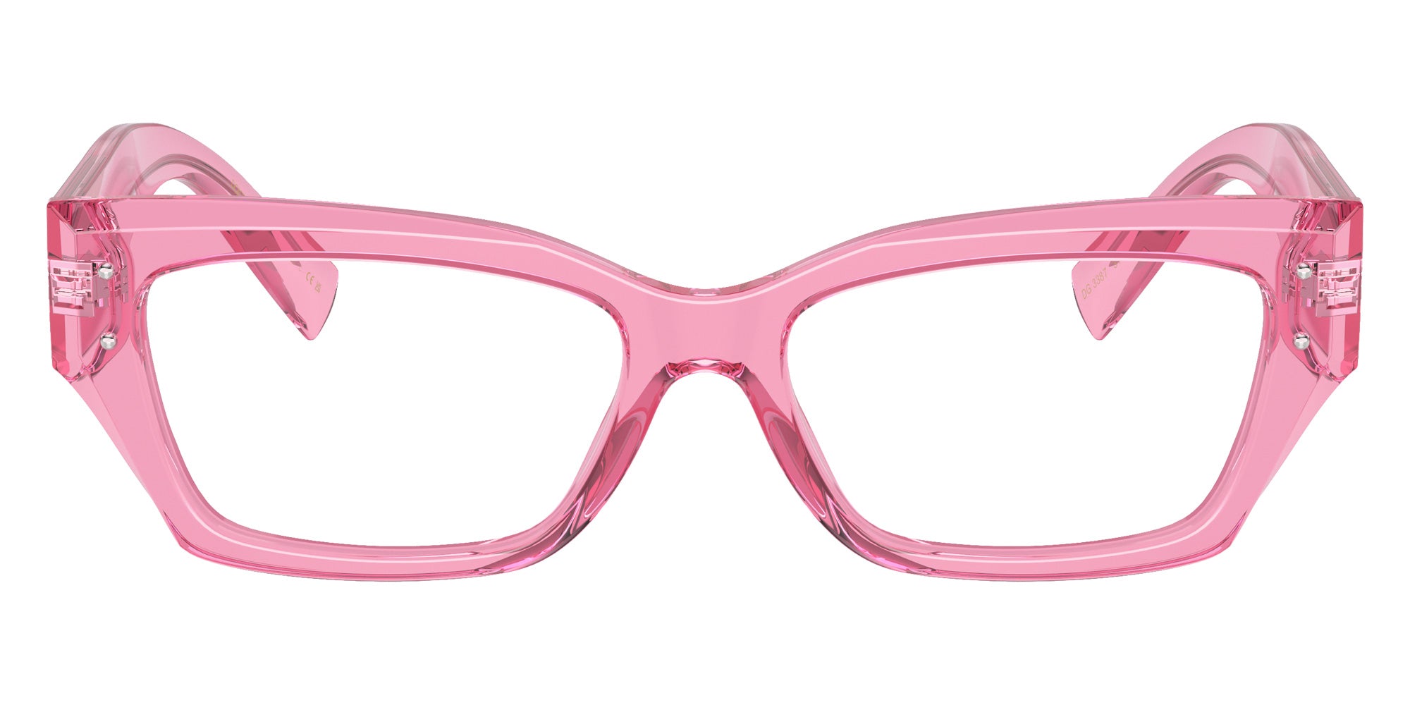 DOLCE & GABBANA DG3387 3148 53 - Transparent Pink #id:dg33873148_s:102100