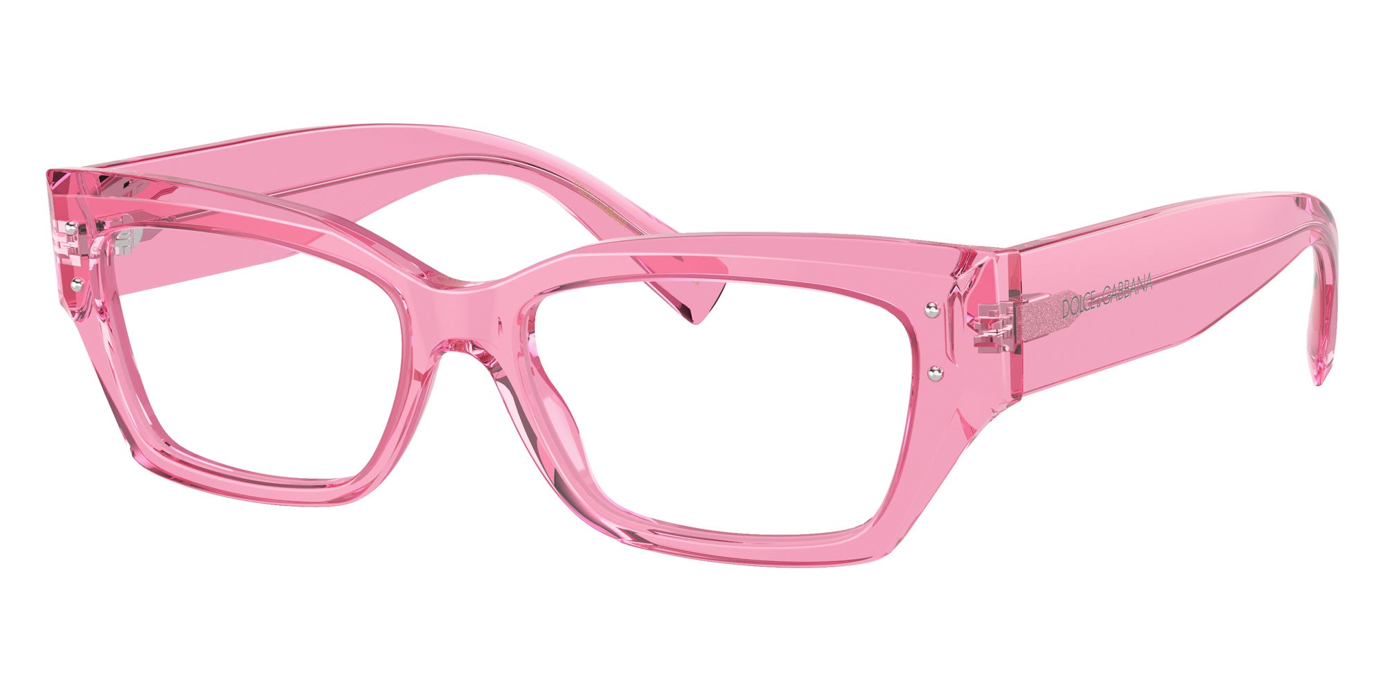 DOLCE & GABBANA DG3387 3148 53 - Transparent Pink #id:dg33873148_s:102105