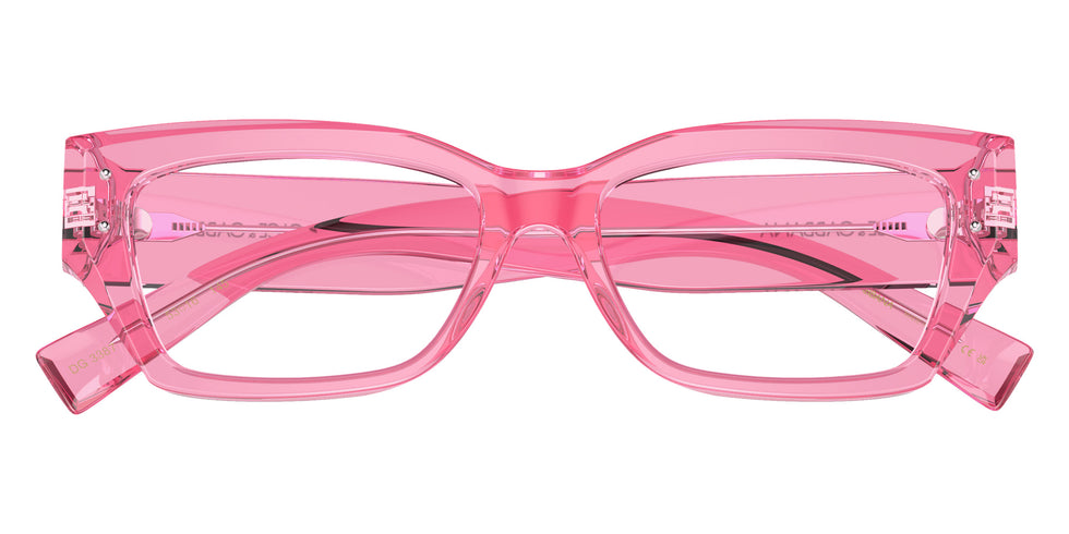 DOLCE & GABBANA DG3387 3148 53 - Transparent Pink #id:dg33873148_s:102120