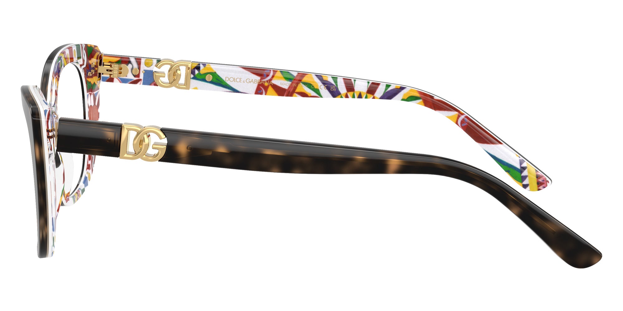 DOLCE & GABBANA DG3398 3217 52 - Havana on White Barrow #id:dg33983217_s:102110