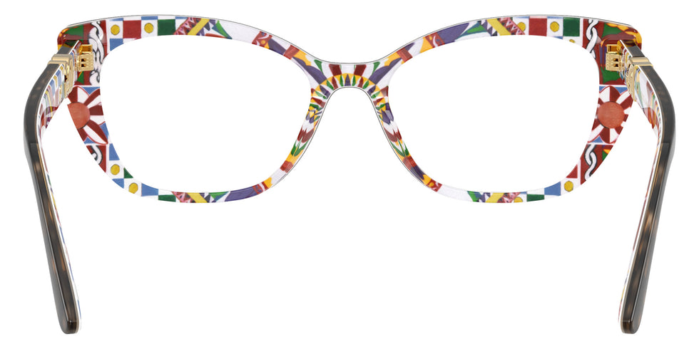 DOLCE & GABBANA DG3398 3217 52 - Havana on White Barrow #id:dg33983217_s:102115