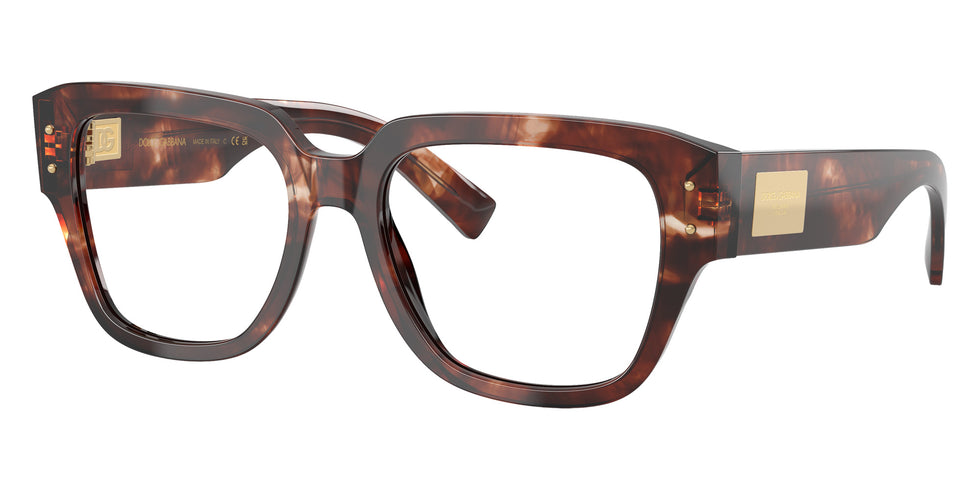 DOLCE & GABBANA DG3405 3222 52 - Dark Red Havana #id:dg34053222_s:100105