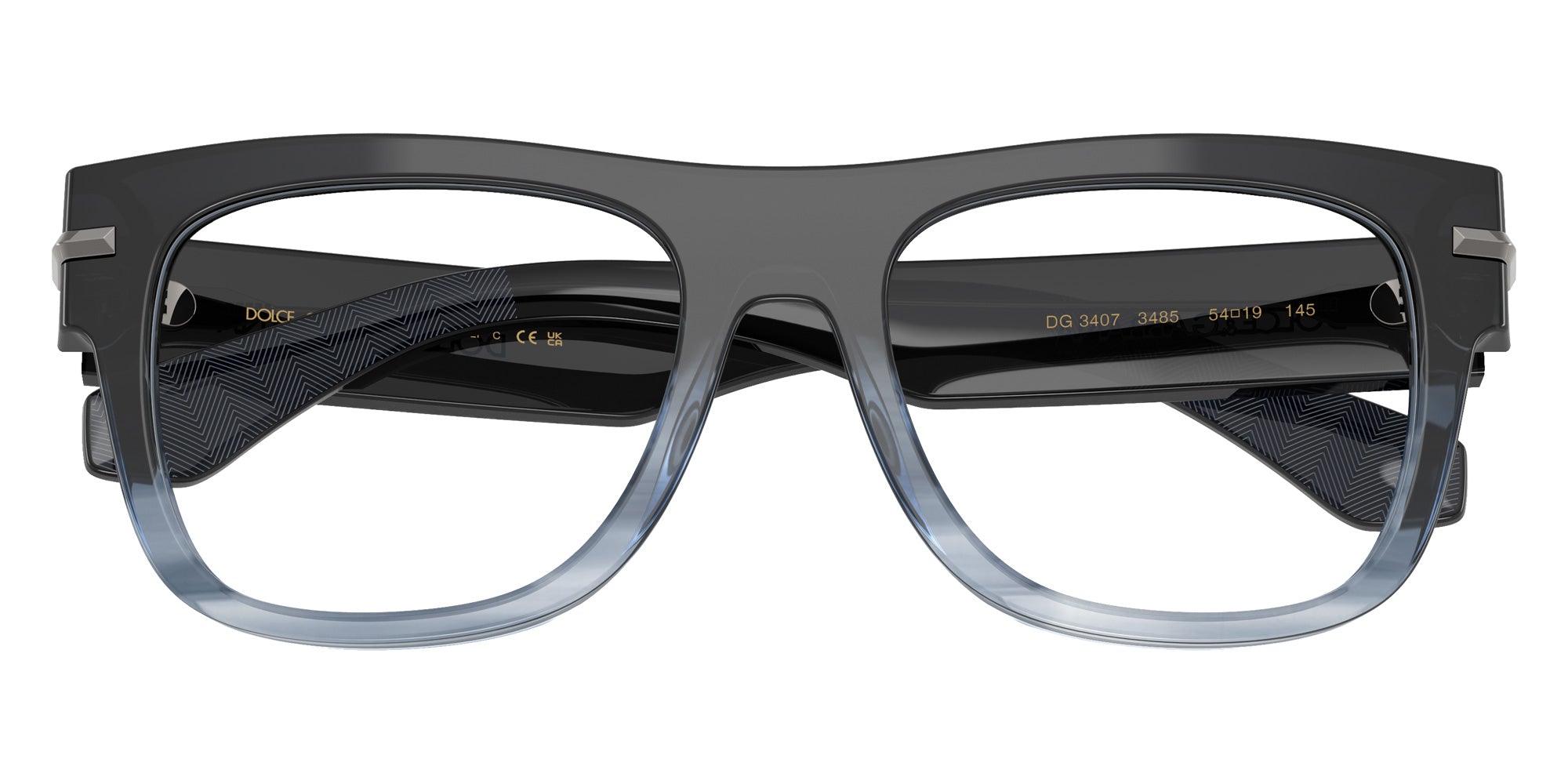 DOLCE&GABBANA DG3407 3485 54 - Gradient Striped Blue #id:dg34073485_s:102100