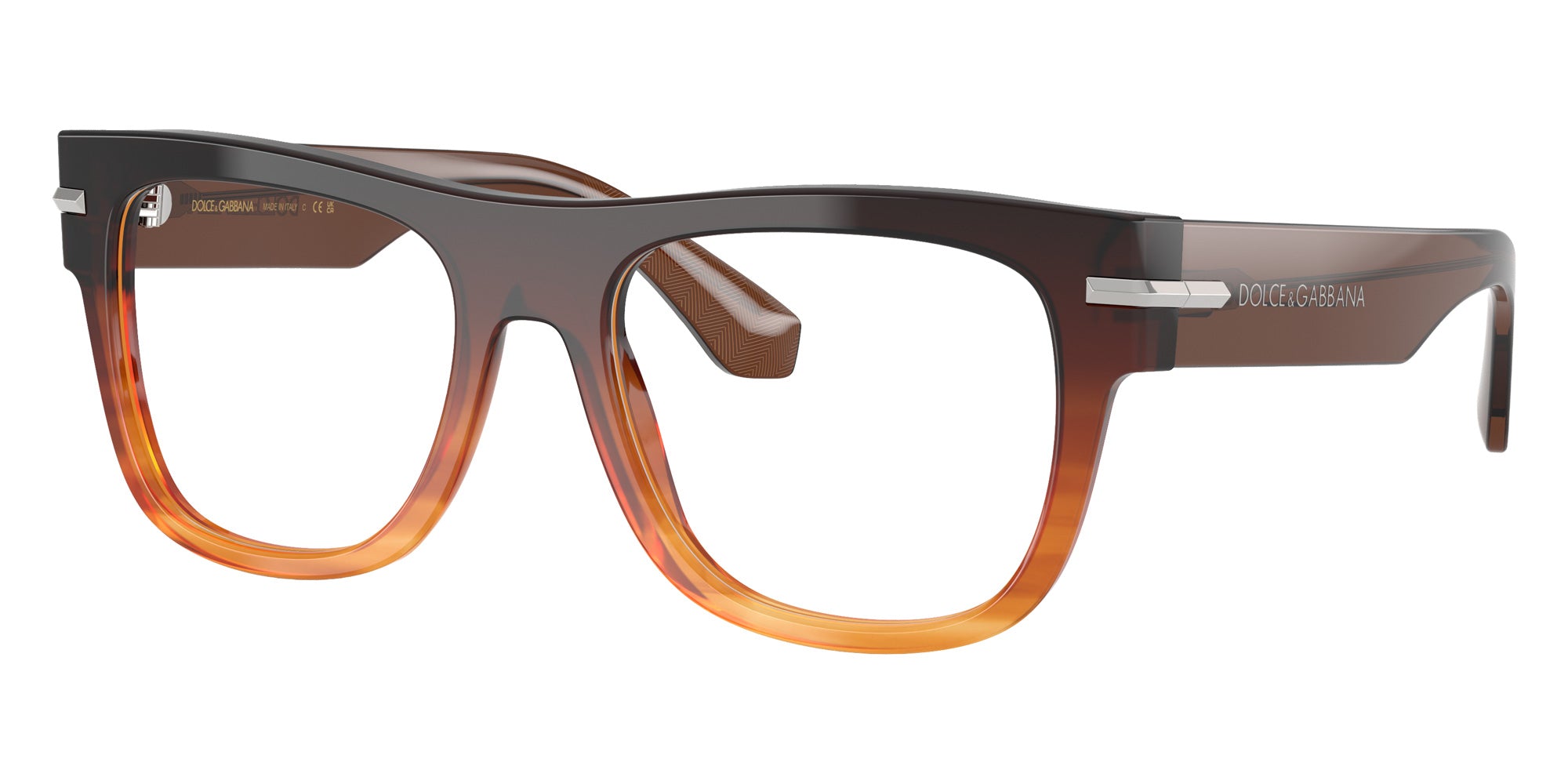 DOLCE&GABBANA DG3407 3486 54 - Gradient Striped Brown #id:dg34073486_s:104105