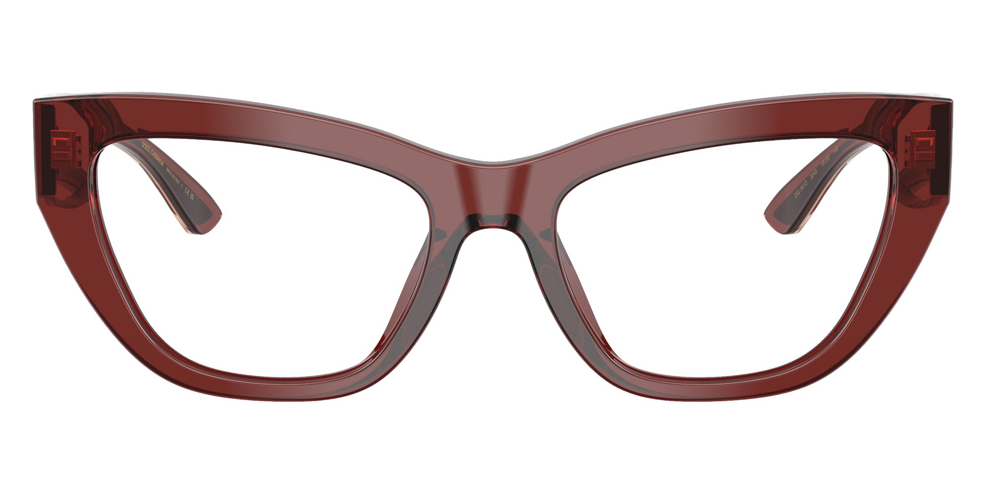 DOLCE & GABBANA DG3412 3045 53 - Transparent Bordeaux #id:dg34123045_s:100100