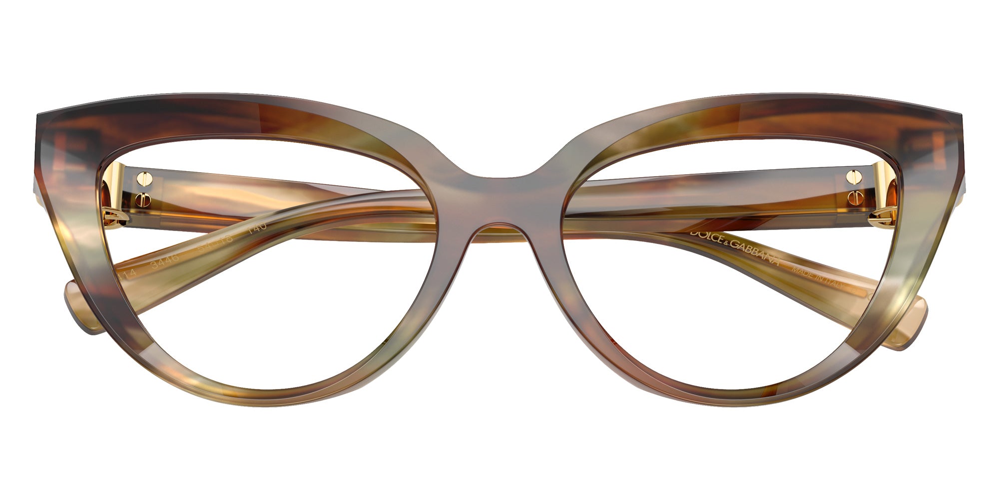 DOLCE & GABBANA DG3414 3446 54 - Striped Ochre #id:dg34143446_s:100120