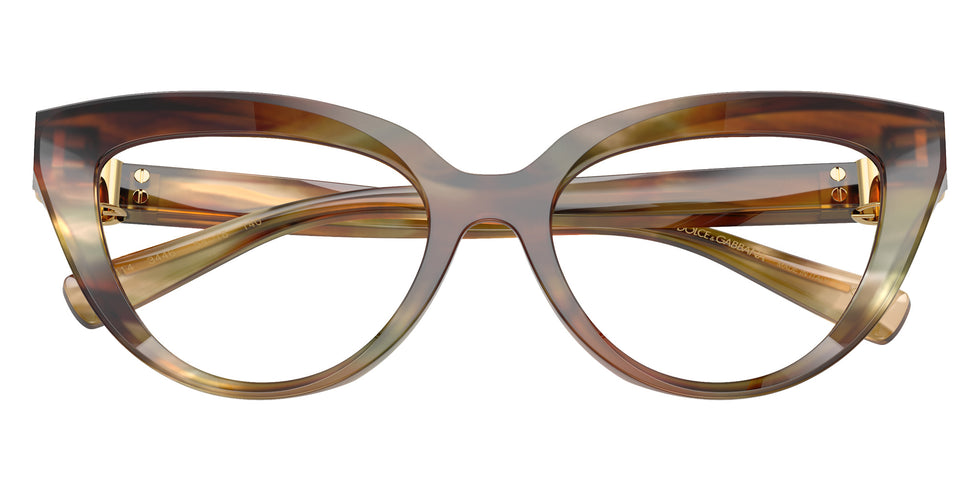 DOLCE & GABBANA DG3414 3446 54 - Striped Ochre #id:dg34143446_s:100120