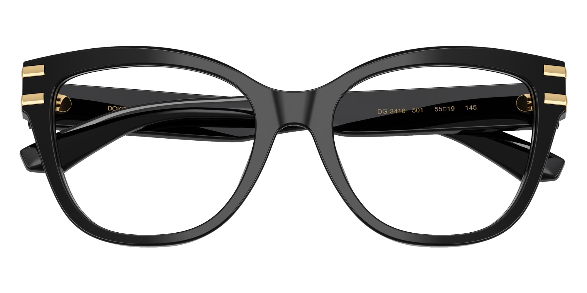 DOLCE & GABBANA DG3418 501 53 - Black #id:dg3418501_s:100120