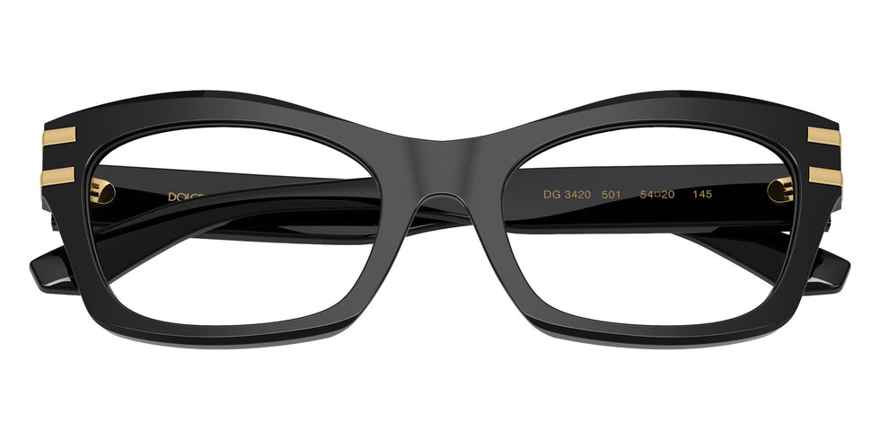 DOLCE & GABBANA DG3420 501 52 - Black #id:dg3420501_s:104120