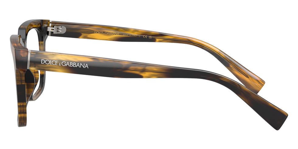 DOLCE&GABBANA DG3422 3063 53 - Striped Brown #id:dg34223063_s:100110